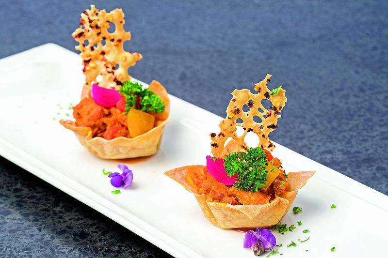 In full bloom: Nothing dresses up a dish like a garnish of blossoms.