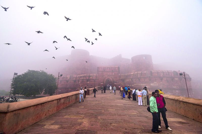 Entrance of Agra Fort