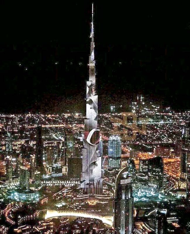 2.0 promotion at Burj Khalifa.