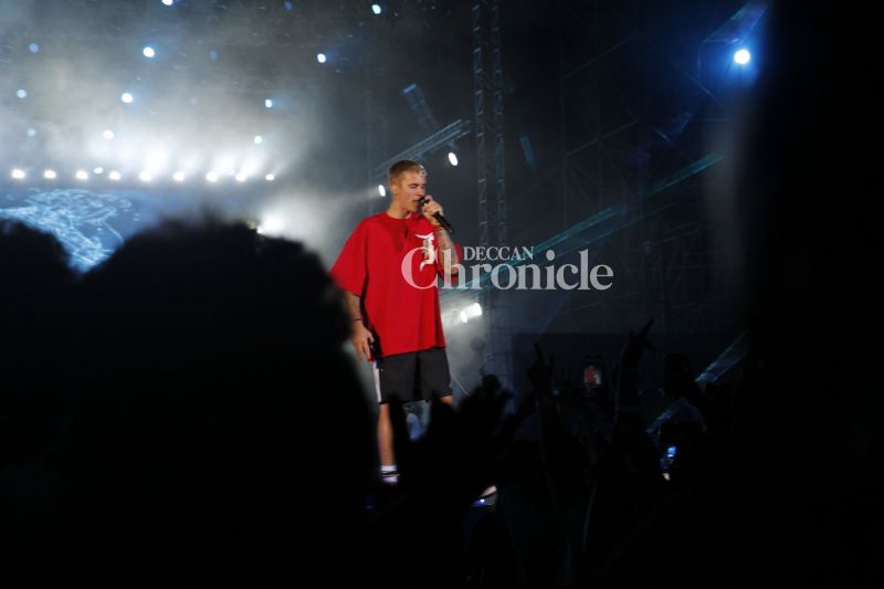  In pics: Justin Bieber gives an energetic performance at Mumbai concert