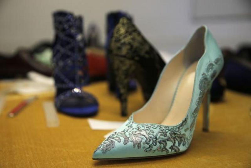 In Pics: Italian artisan crafts 24-carat gold shoes