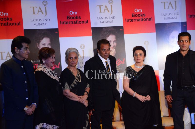 Salman Khan, other stars launch Asha Parekhs autobiography Salman Khan, other stars launch Asha Parekhs autobiography