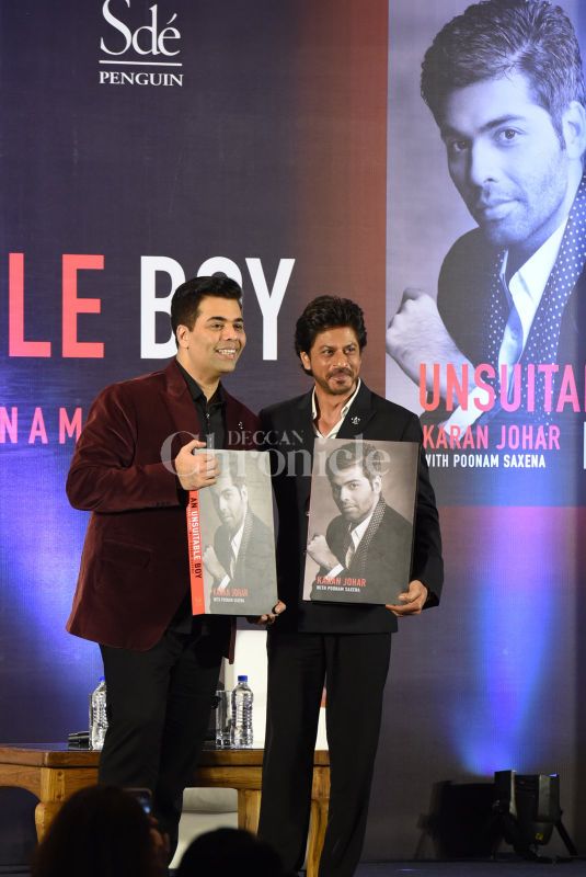 SRK, Sid, Alia show up at best friend KJos autobiography launch