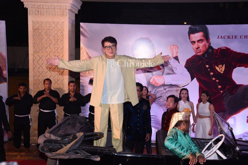 Jackie Chan has a gala time promoting Kung Fu Yoga in India Jackie Chan has a gala time promoting Kung Fu Yoga in India