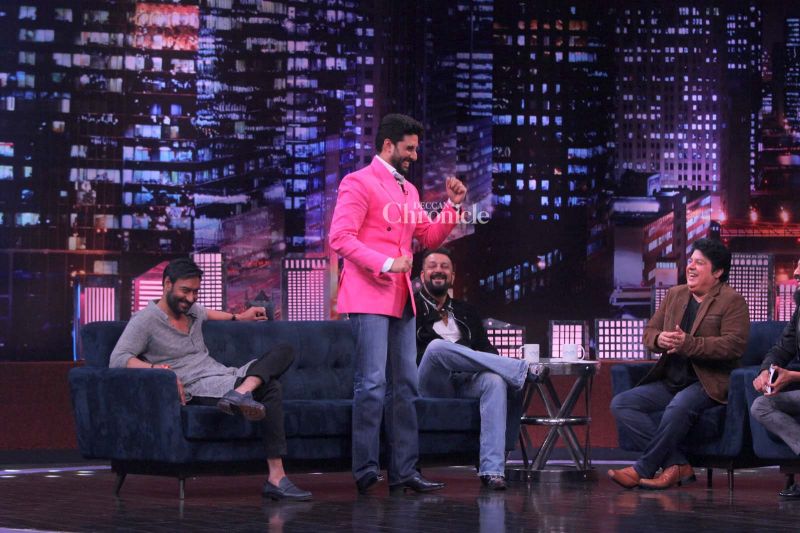 Ajay, Sanjay, Abhishek epitomize friendship on Riteish-Sajids chat show
