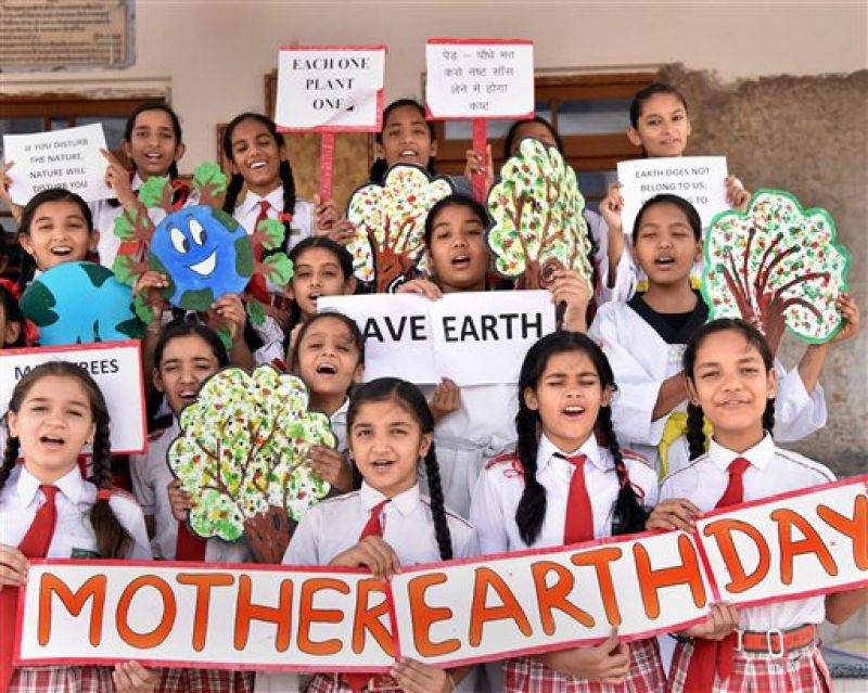 In Photos: India commemorates World Earth Day