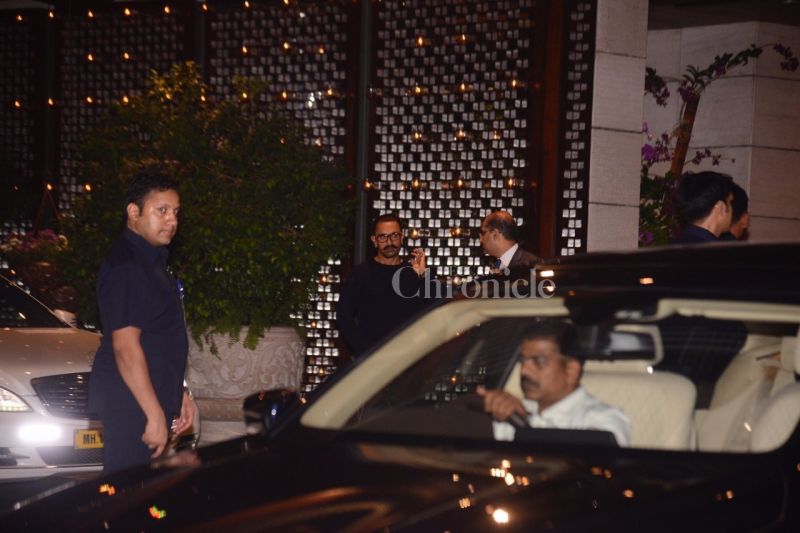 Aamir Khan, John Abraham glam up Ambanis house party
