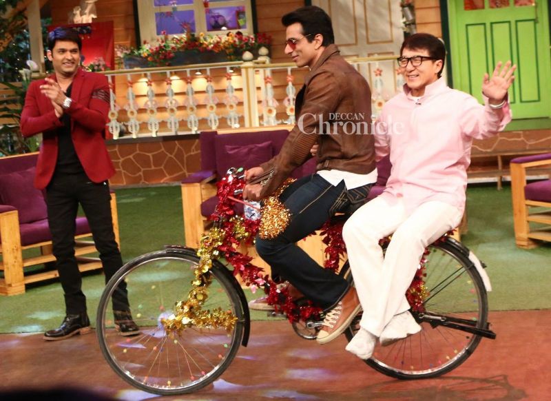 Jackie Chan has a gala time promoting Kung Fu Yoga in India Jackie Chan has a gala time promoting Kung Fu Yoga in India