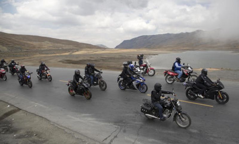Motorcycle Rally in Bolivia seeks to set Guinness World Record
