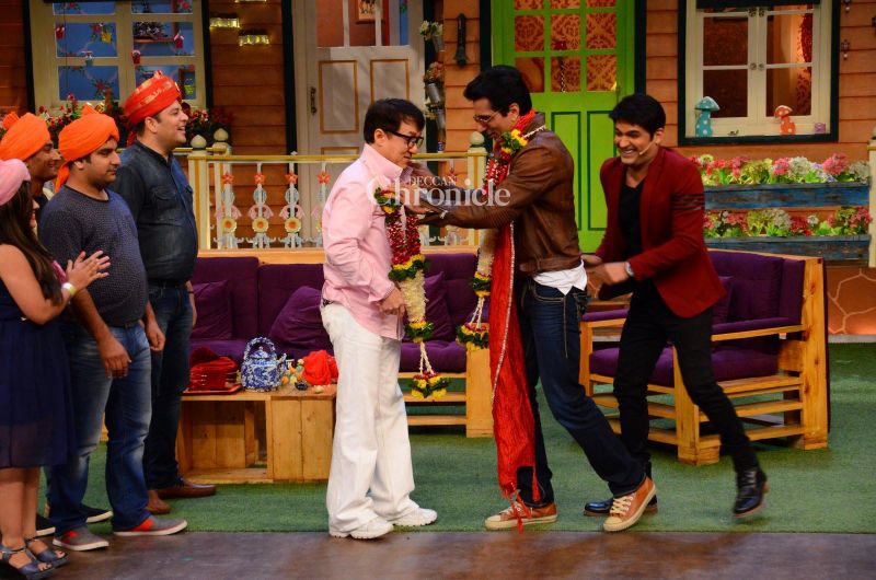 Jackie Chan has a gala time promoting Kung Fu Yoga in India Jackie Chan has a gala time promoting Kung Fu Yoga in India