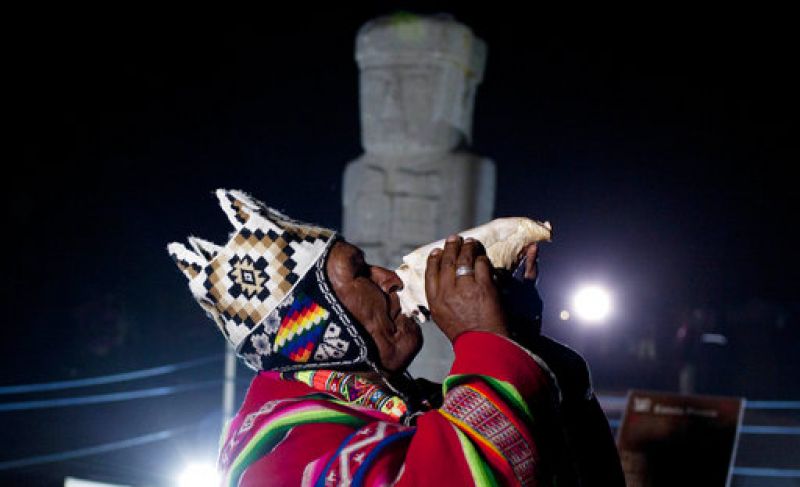 Bolivias Aymara Indians celebrate ancient ritual to mark new agricultural cycle
