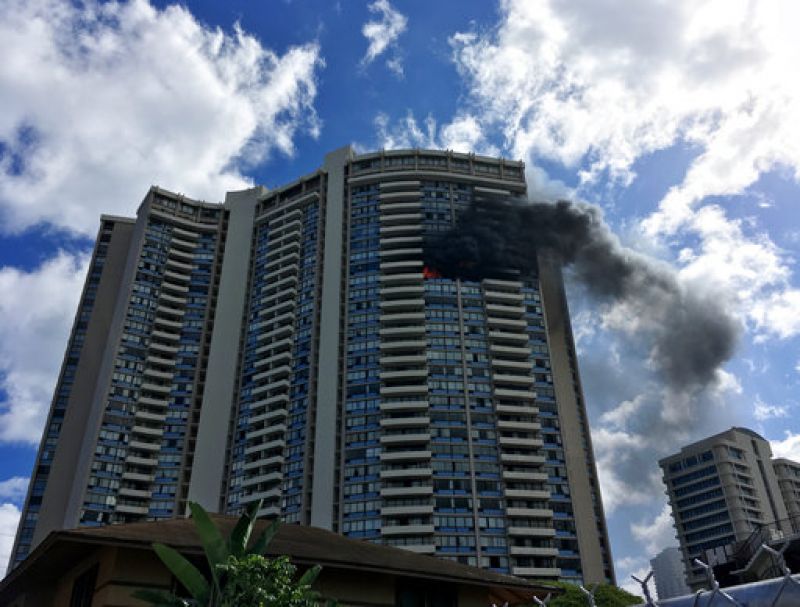 3 dead, several injured in massive fire at Honolulu residential high-rise