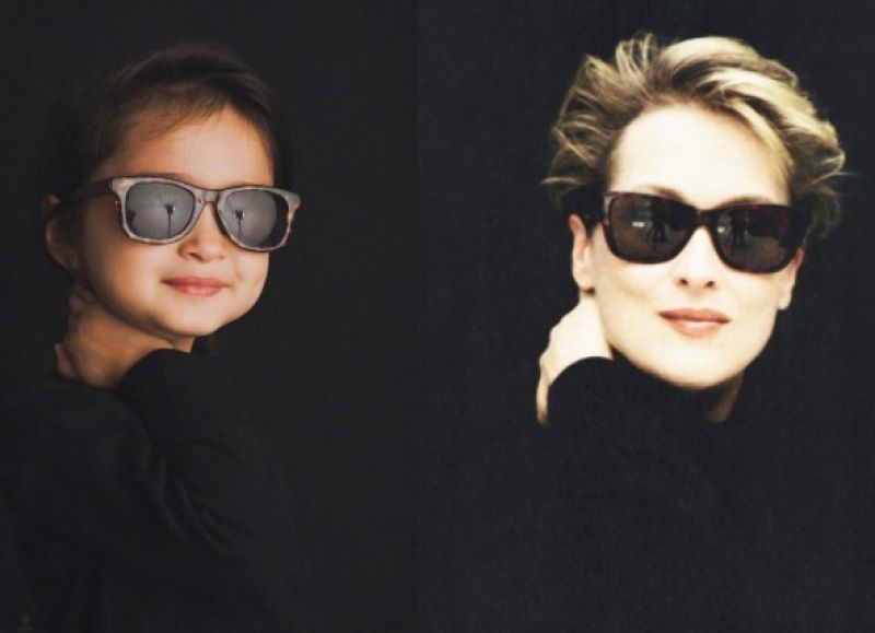 Three-year-old dresses up as pop culture icons to help grandma fight cancer