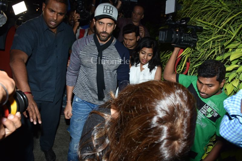 In Photos: Hrithik Roshan visits ex-wife Sussanne Khans store