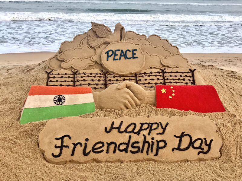 Friendship Day celebrations through colour, art and sweets
