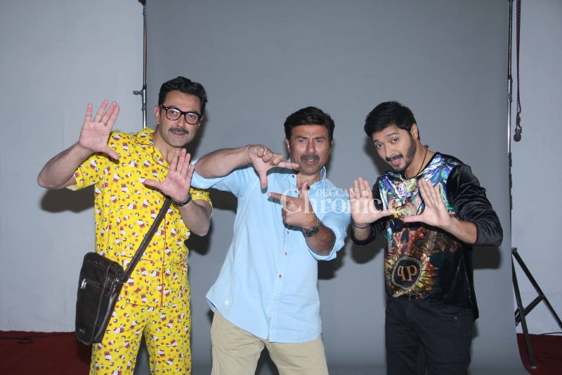 Sunny, Bobby Deol and Shreyas Talpade are the new Poster Boys in town