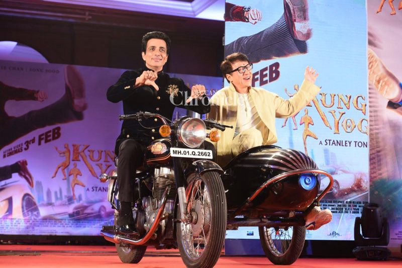 Jackie Chan has a gala time promoting Kung Fu Yoga in India Jackie Chan has a gala time promoting Kung Fu Yoga in India