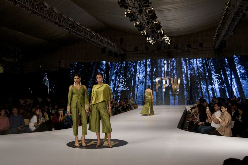 Its bold lines, silhouettes and a lot of ethnic at Pakistan Fashion Week