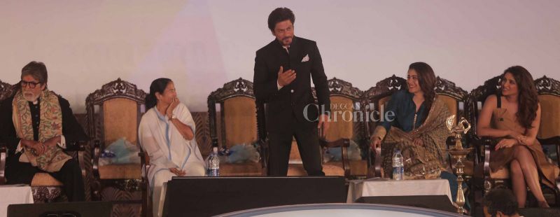 SRK, Amitabh, Jaya, Kajol along with CM Mamata Banerjee kick off KIFF