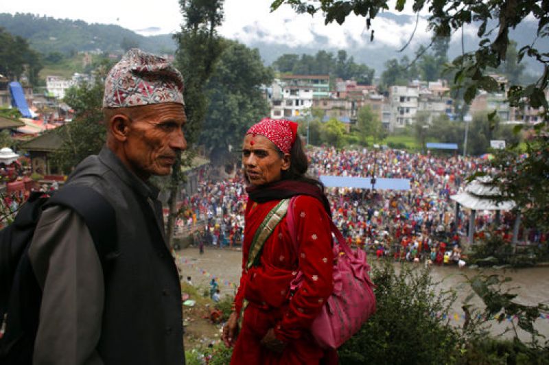 Kuse Aunsi festival: Fathers honoured through ritual and prayer in Nepal