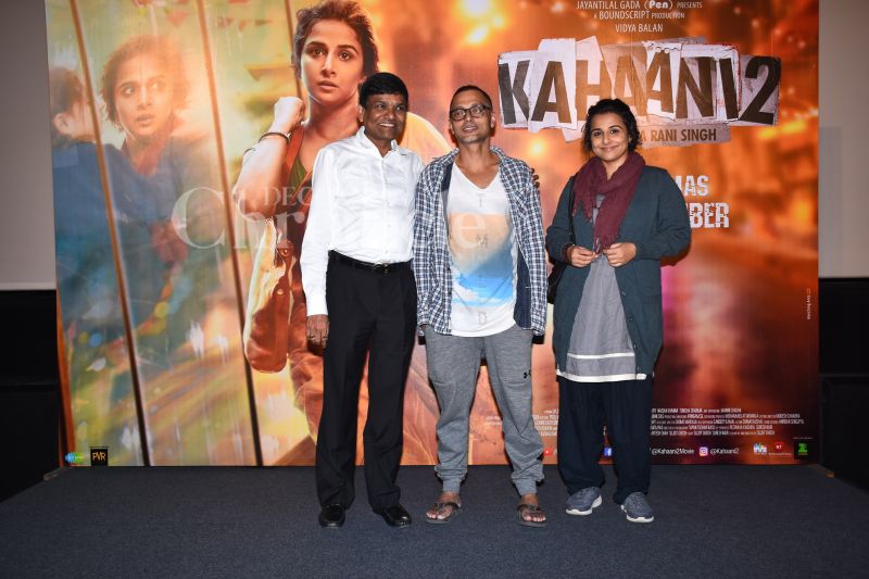 Vidya Balan dresses like Durga Rani Singh at the trailer launch of Kahaani 2