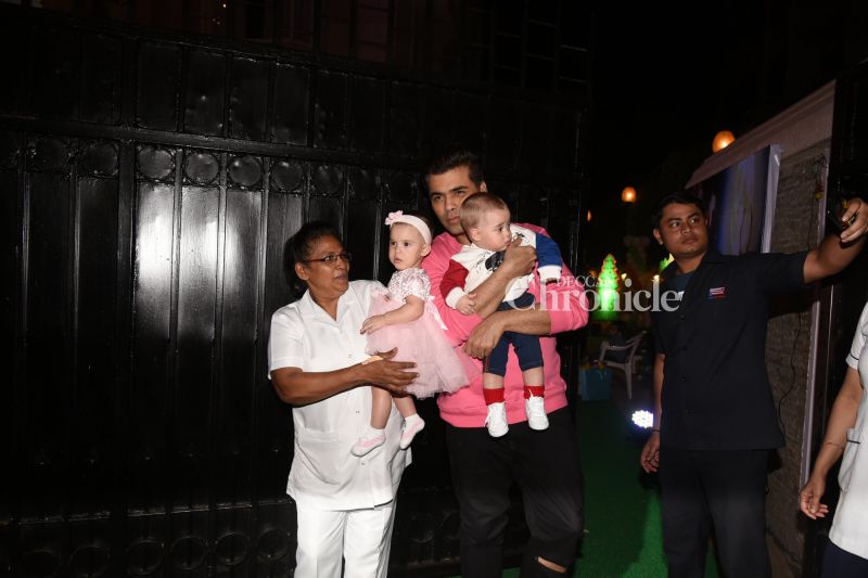 Yash, Roohi, Laksshya steal spotlight from their parents at Christmas bash