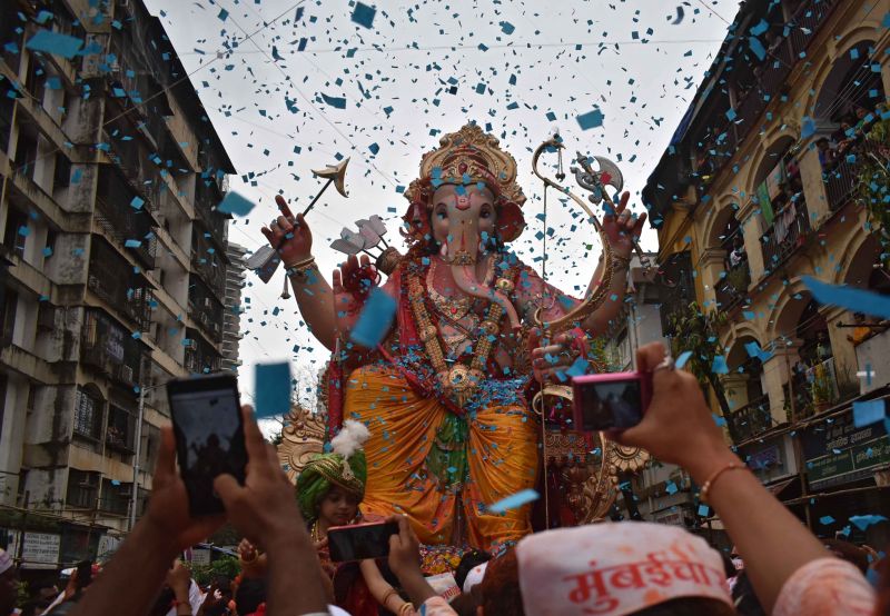 Only designated officials can immerse Ganesh idols