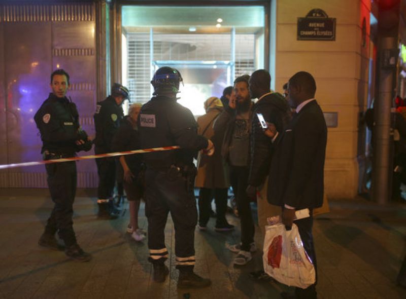 Paris: Attacker, officer dead, 3 wounded in Champs-Elysees shooting
