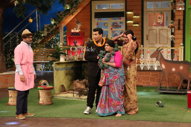 Karan brings out the entertainer in him on Kapil Sharmas show Karan brings out the entertainer in him on Kapil Sharmas show