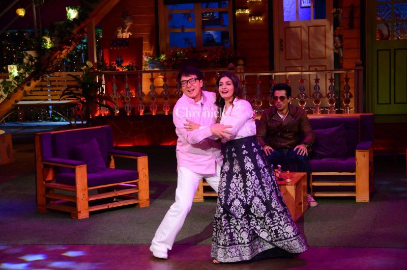 Jackie Chan has a gala time promoting Kung Fu Yoga in India Jackie Chan has a gala time promoting Kung Fu Yoga in India