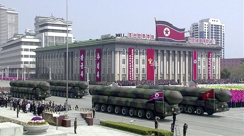 North Korea marks founders birthday, rolls out missilies, other weaponary
