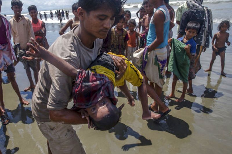 40 per cent of Myanmars Rohingya refugees have fled to Bangladesh