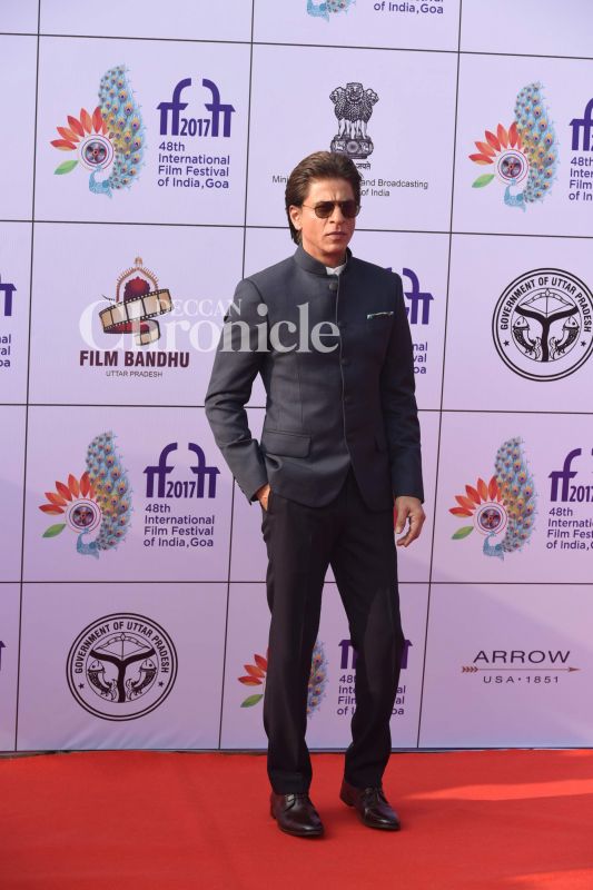 SRK, Sridevi, Janhvi, Shahid, other stars galore at grand opening of IFFI 2017