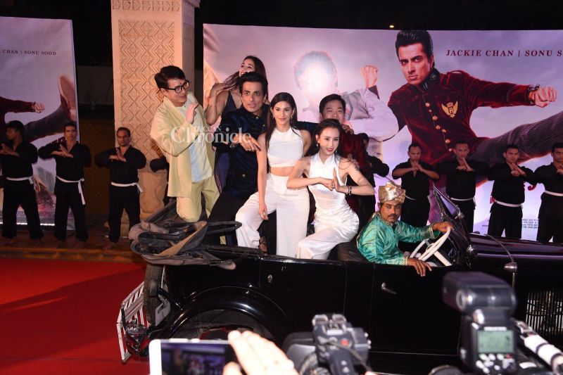 Jackie Chan has a gala time promoting Kung Fu Yoga in India Jackie Chan has a gala time promoting Kung Fu Yoga in India