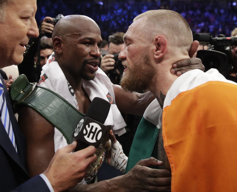 In Pictures: How Floyd Mayweather knocked out Conor McGregor