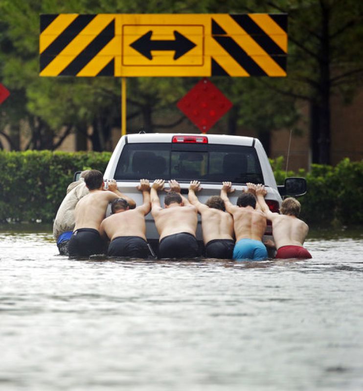 Houston battles massive floods as storm Harvey dumps rain on Texas