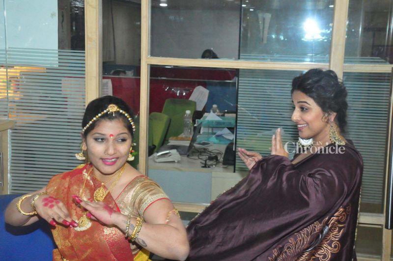 Vidya promotes Kahaani 2 in Kolkata, Hyderabad and Mumbai