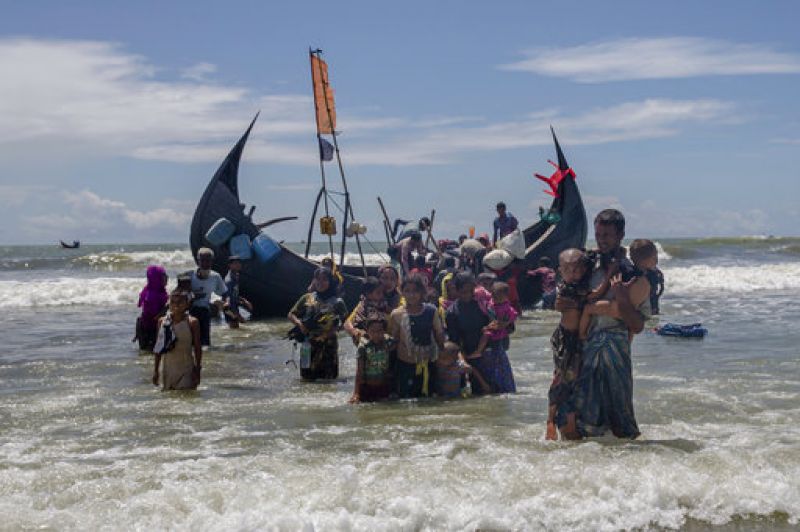 40 per cent of Myanmars Rohingya refugees have fled to Bangladesh
