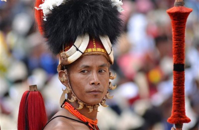 Robust display of culture at Nagalands Hornbill Festival