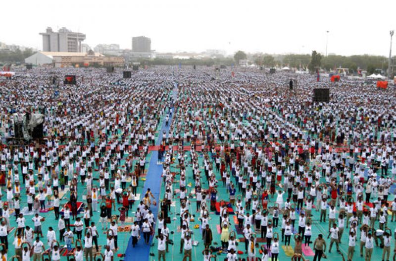 World unites to celebrate International Yoga Day
