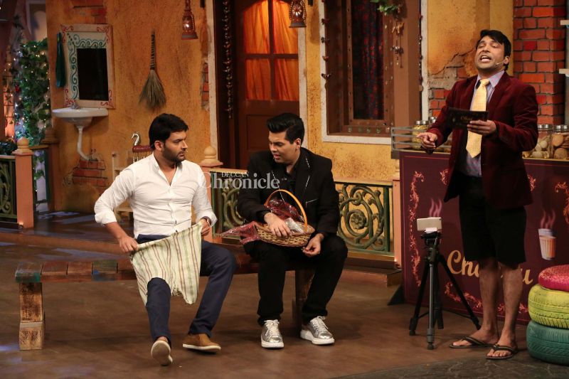 Karan brings out the entertainer in him on Kapil Sharmas show Karan brings out the entertainer in him on Kapil Sharmas show