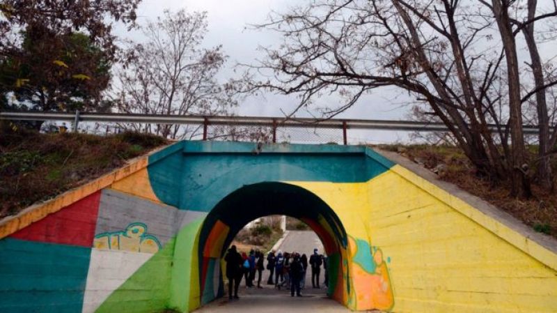 Street art helps residents of Spanish village overcome their differences
