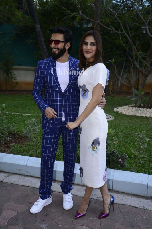 Ranveer and Vaani are on a promotion spree for Befikre