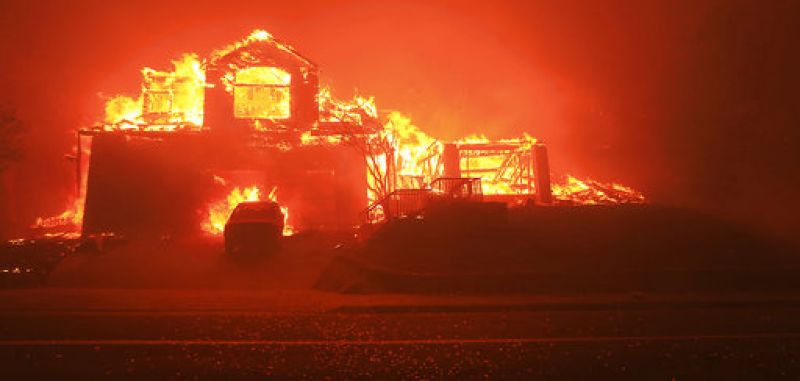 At least 15 dead as wildfires torch California wine country