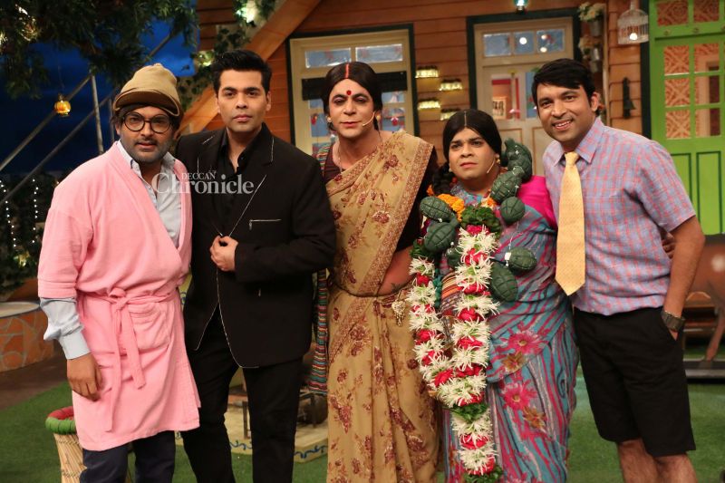 Karan brings out the entertainer in him on Kapil Sharmas show Karan brings out the entertainer in him on Kapil Sharmas show