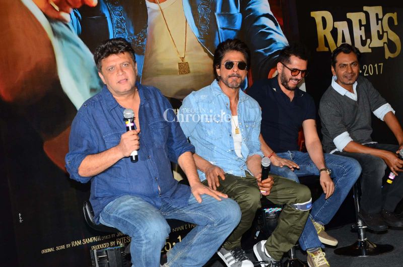 Shah Rukh Khan launches trailer of his much anticipated Raees