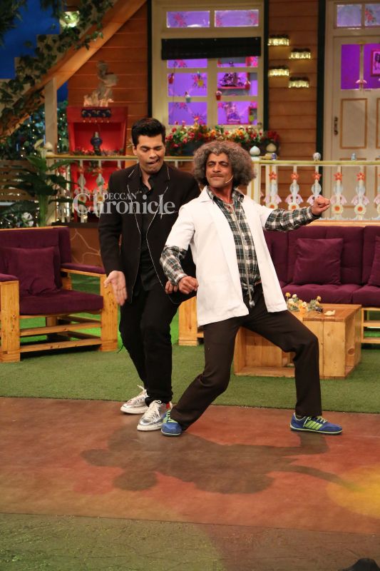 Karan brings out the entertainer in him on Kapil Sharmas show Karan brings out the entertainer in him on Kapil Sharmas show