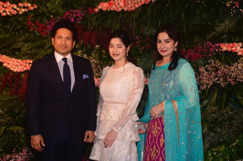 In pics: MS Dhoni, Sachin Tendulkar grace Virat Kohli-Anushka Sharma Mumbai reception