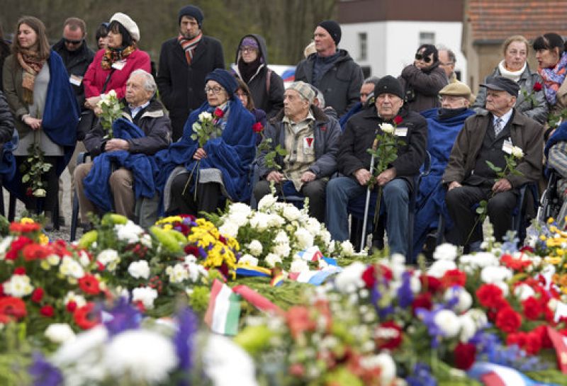 In pics: Survivors mark 72nd anniversary of Nazi Concentration Camp
