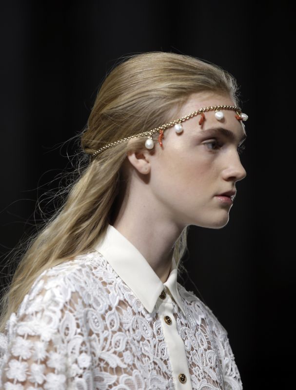 Milan Fashion Week: Gucci opens with big bangs, wide shoulders and sequins
